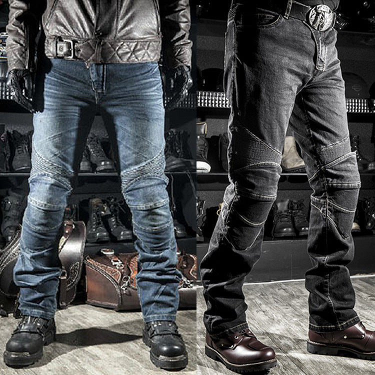 Motorcycle Racing Jeans - Shatterproof Off-Road Pants