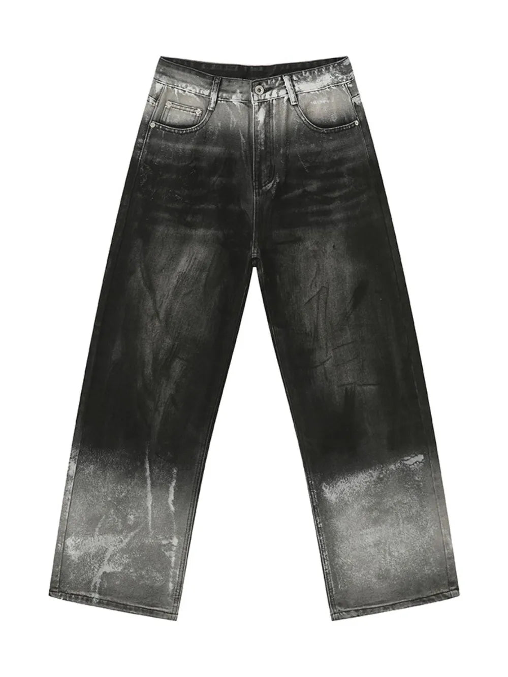 Wide Leg Jeans with Pockets - Japanese Denim