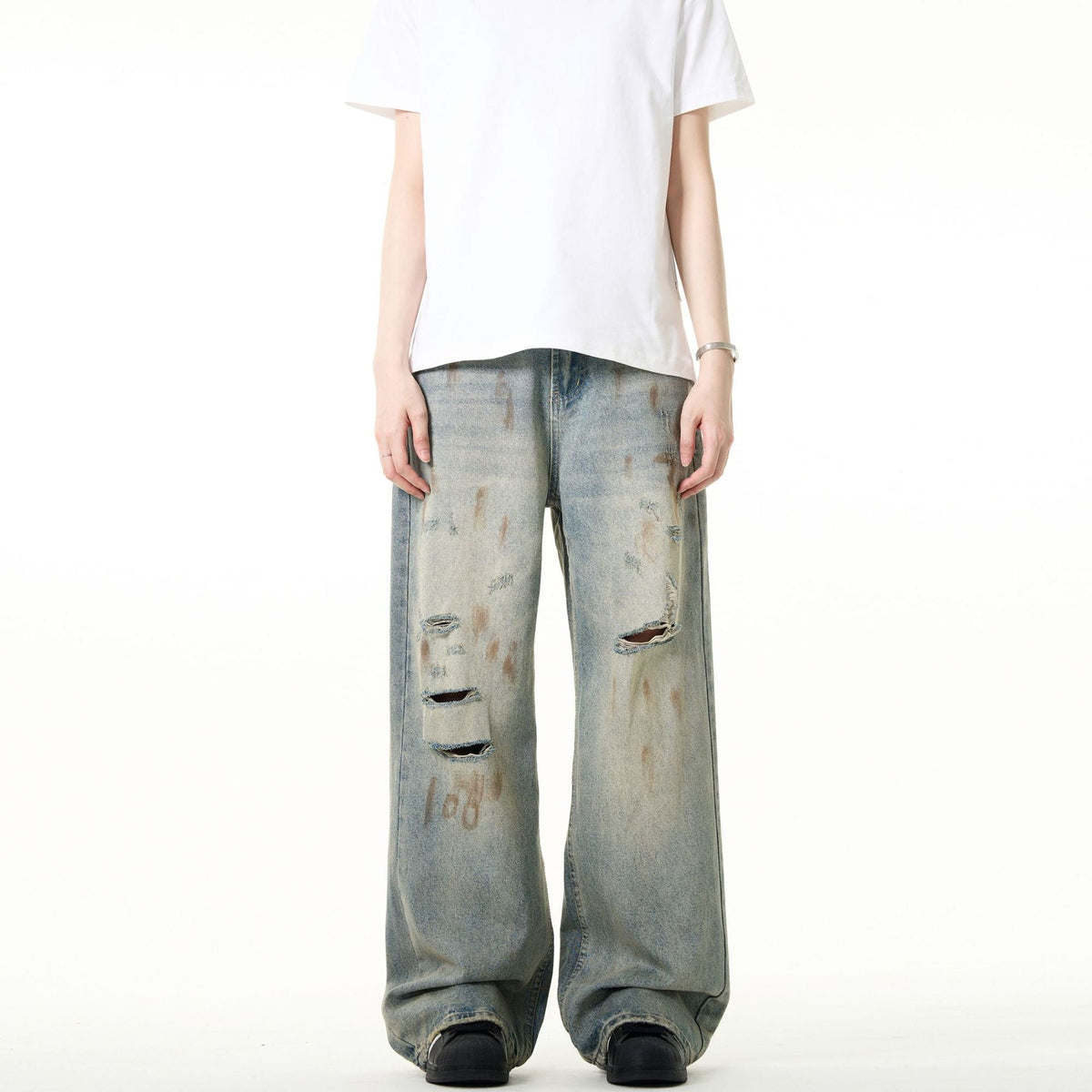 Vintage Ripped Jeans for Men - Summer Collection