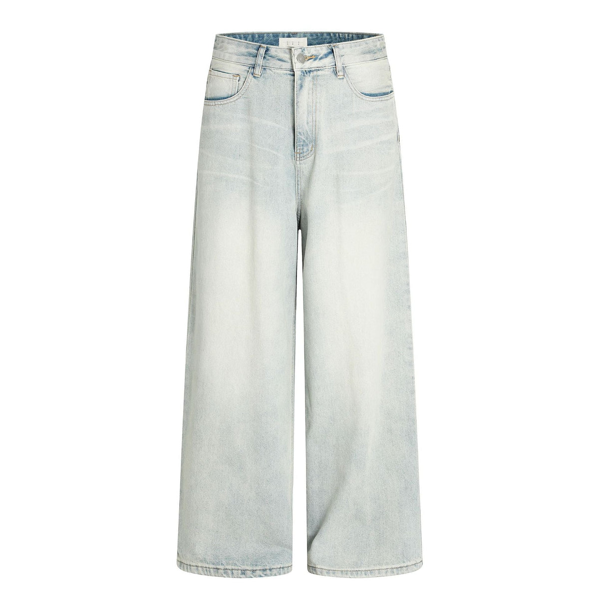 Blue Denim Pants - Loose Wide Leg