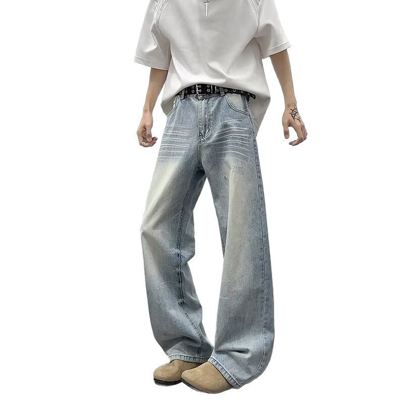 Light Blue Summer Jeans - Thin Design