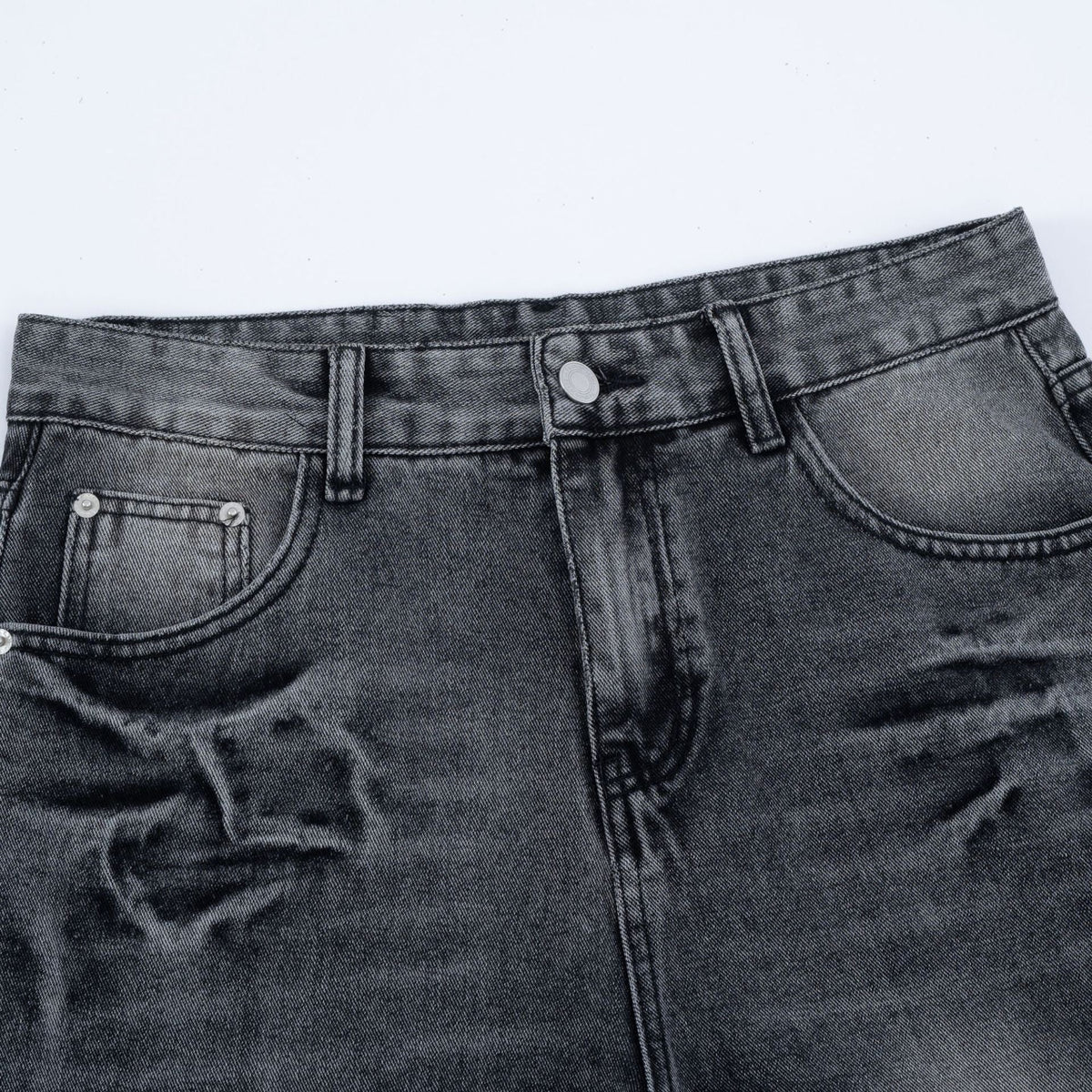 Unique Design Denim Long Pants