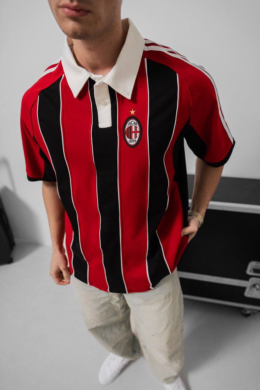 AC Milan Home Jersey - Vintage Football Shirt - Retro Soccer Kit