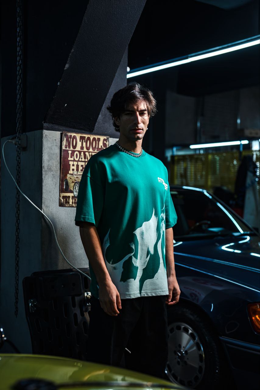 ATSOBER Oversized T-Shirt - Unisex Minimalist Cotton Tee