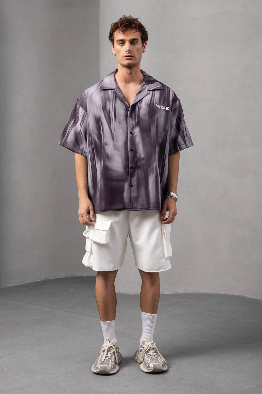 Abstract Fade Print Shirt