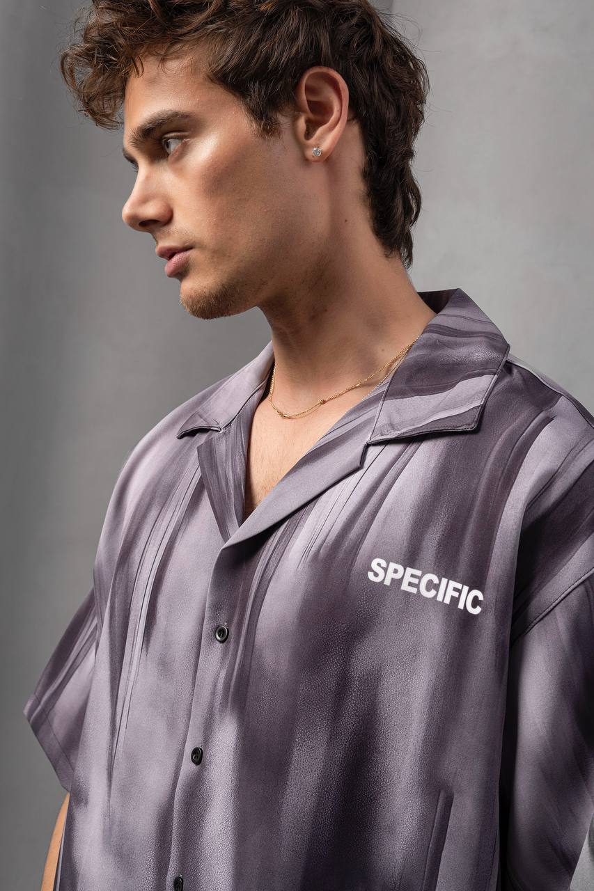 Abstract Fade Print Shirt