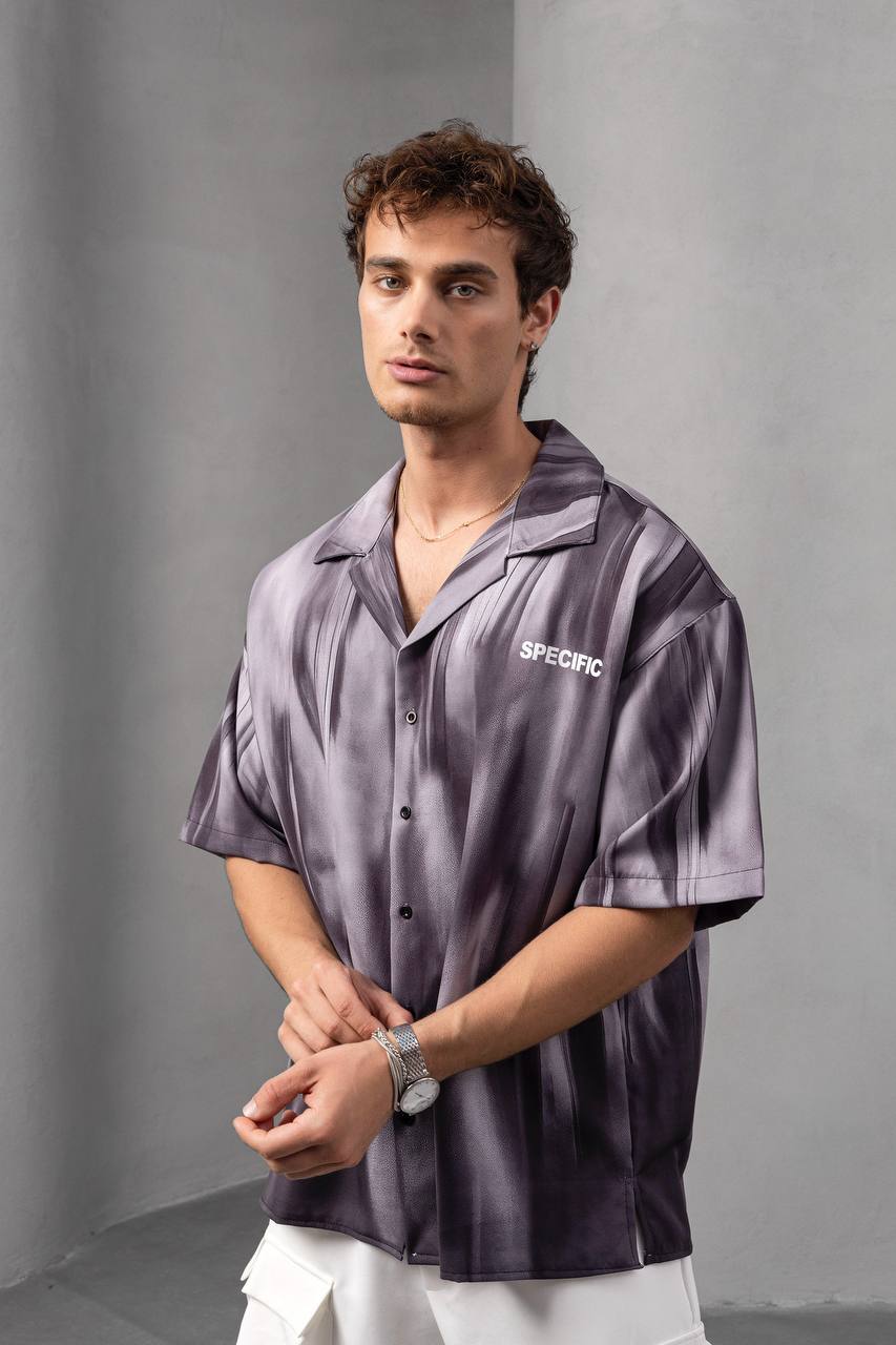Abstract Fade Print Shirt