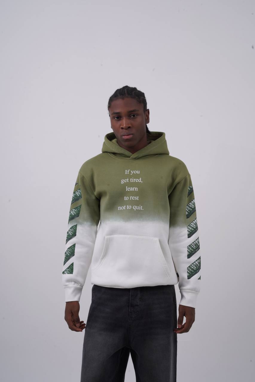 Abstract Geometric Graphic Oversized Hoodie