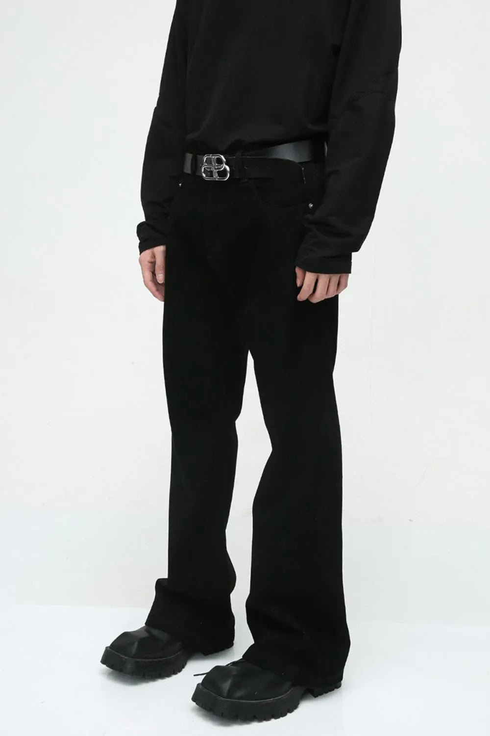 Men's Slim Bootcut Jeans - Premium Japanese Denim