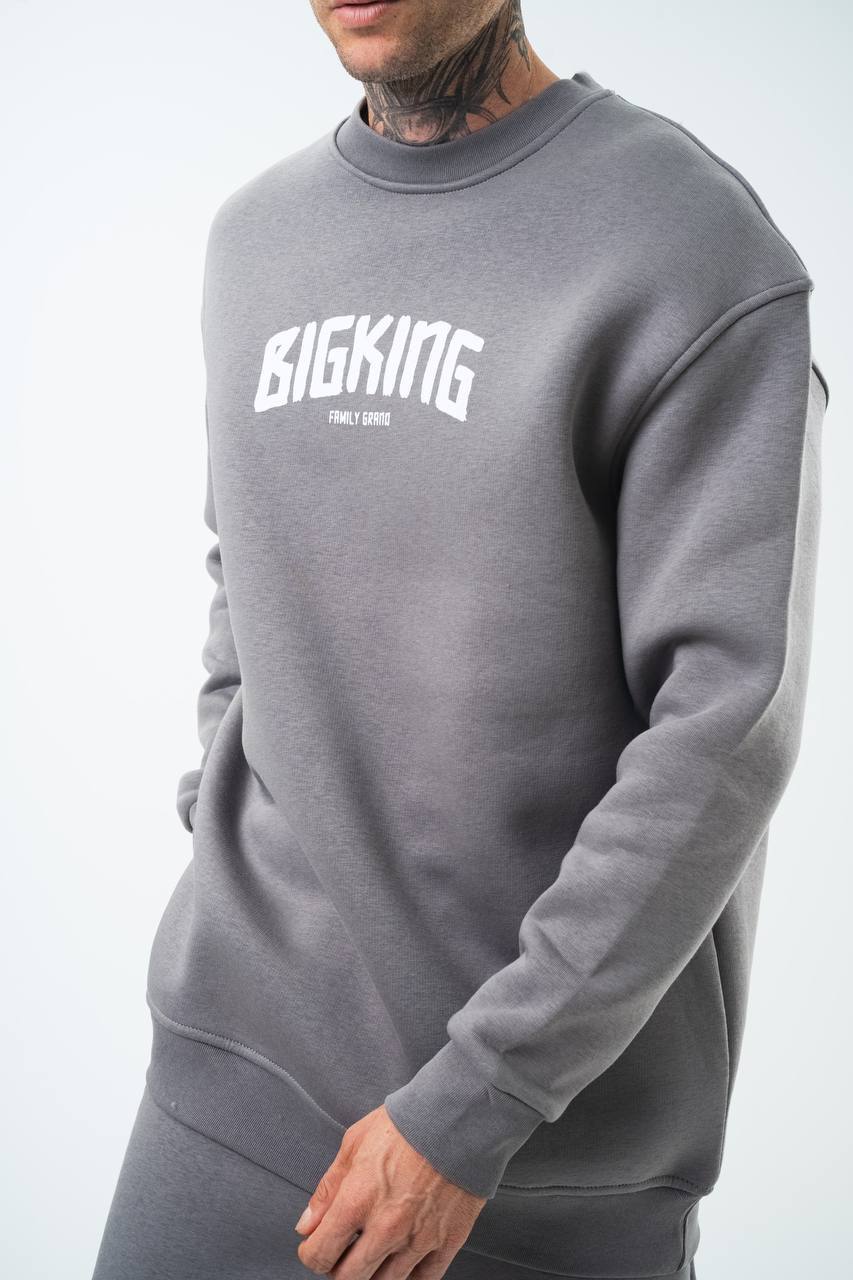 BIGKING Unisex Oversized Sweatshirt & Jogger Set