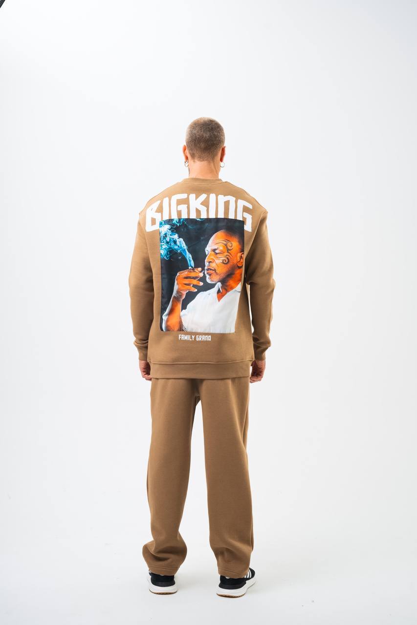 BIGKING Unisex Oversized Sweatshirt & Jogger Set