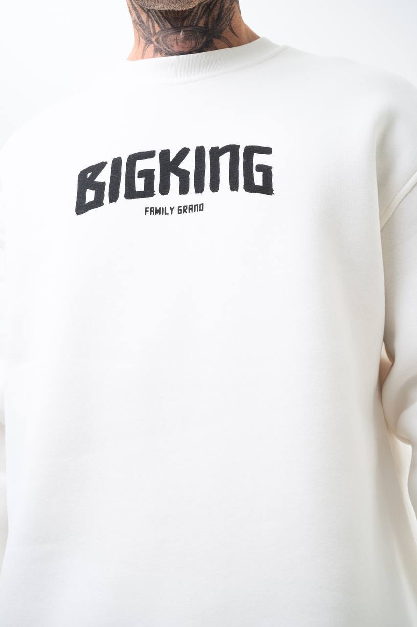 BIGKING Unisex Oversized Sweatshirt & Jogger Set