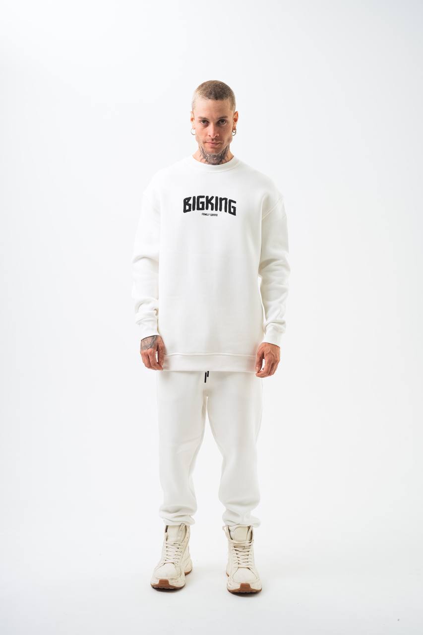 BIGKING Unisex Oversized Sweatshirt & Jogger Set