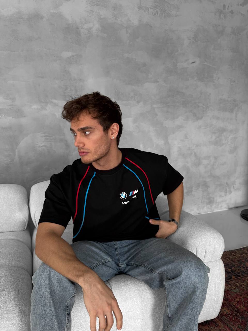 BMW Motorsport Cotton T-Shirt / Car Enthusiast Graphic Tee