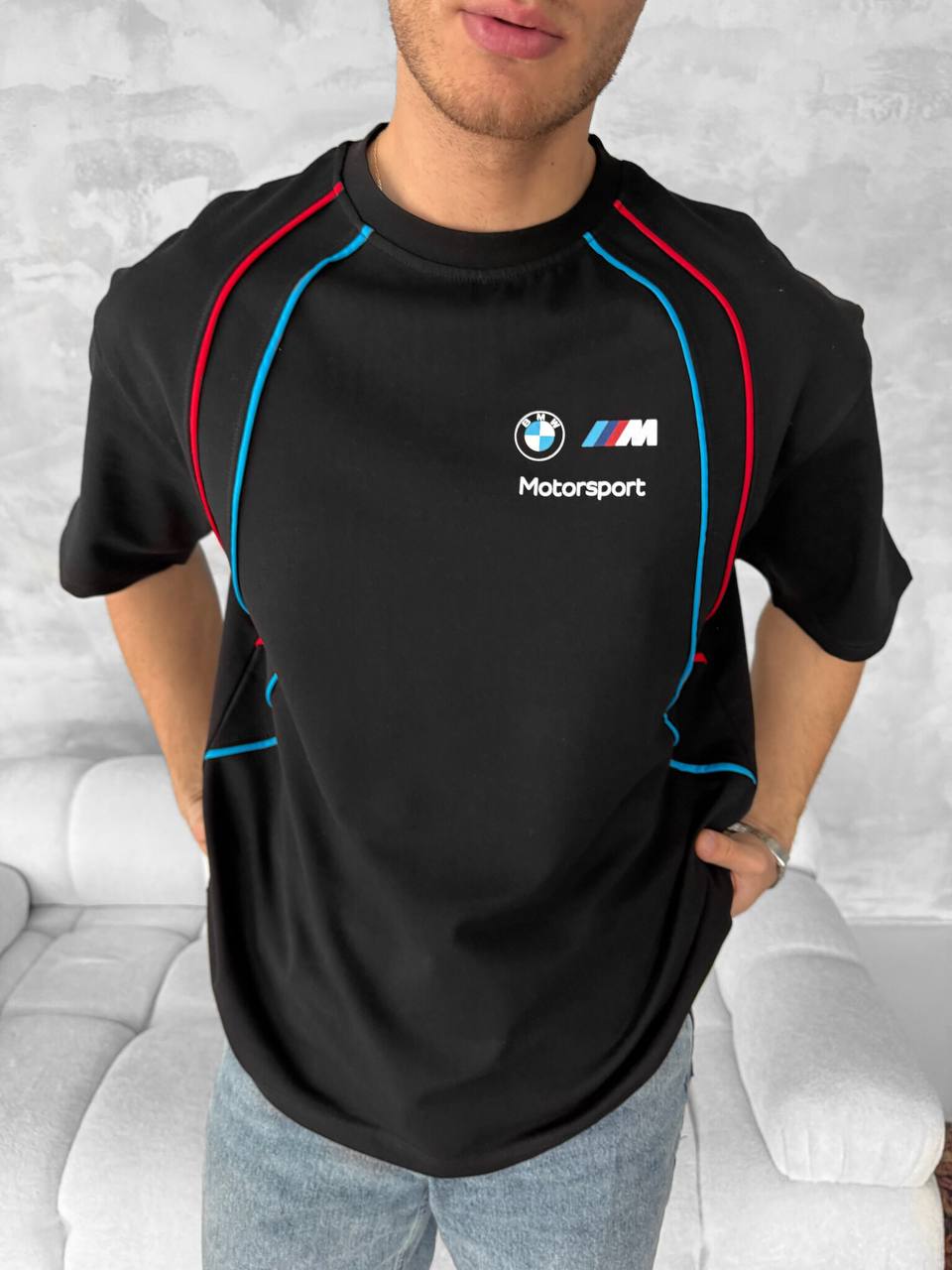 BMW Motorsport Cotton T-Shirt / Car Enthusiast Graphic Tee