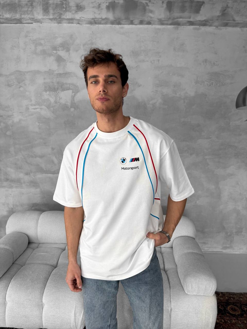BMW Motorsport Cotton T-Shirt / Car Enthusiast Graphic Tee
