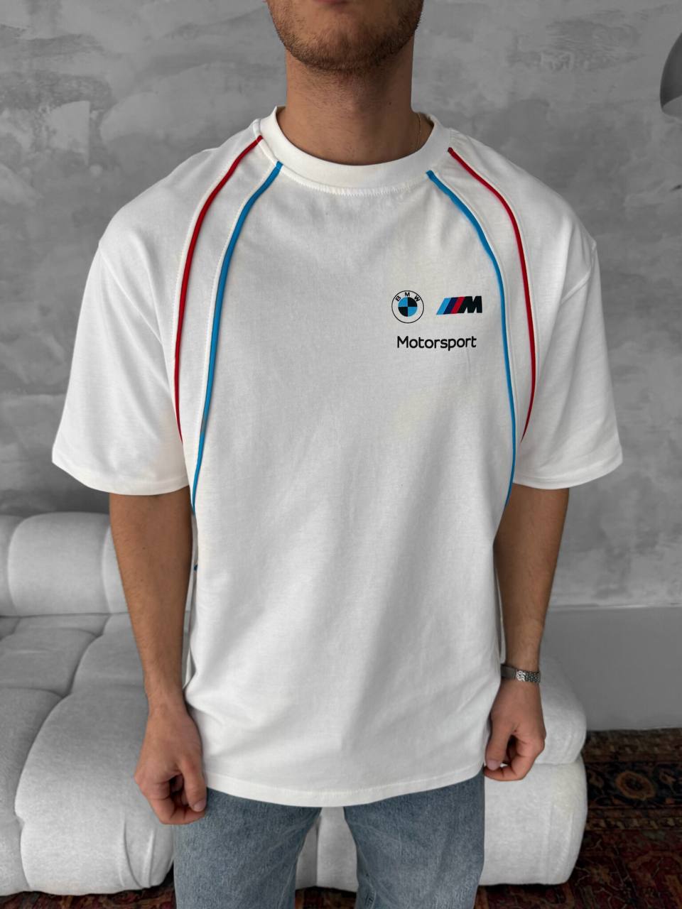 BMW Motorsport Cotton T-Shirt / Car Enthusiast Graphic Tee