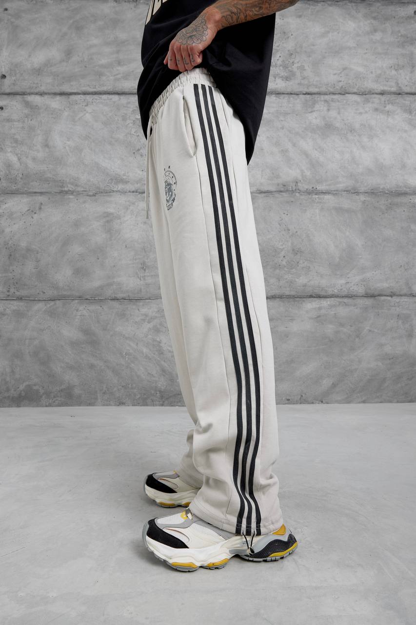 Baggy Side-Stripe Track Pants
