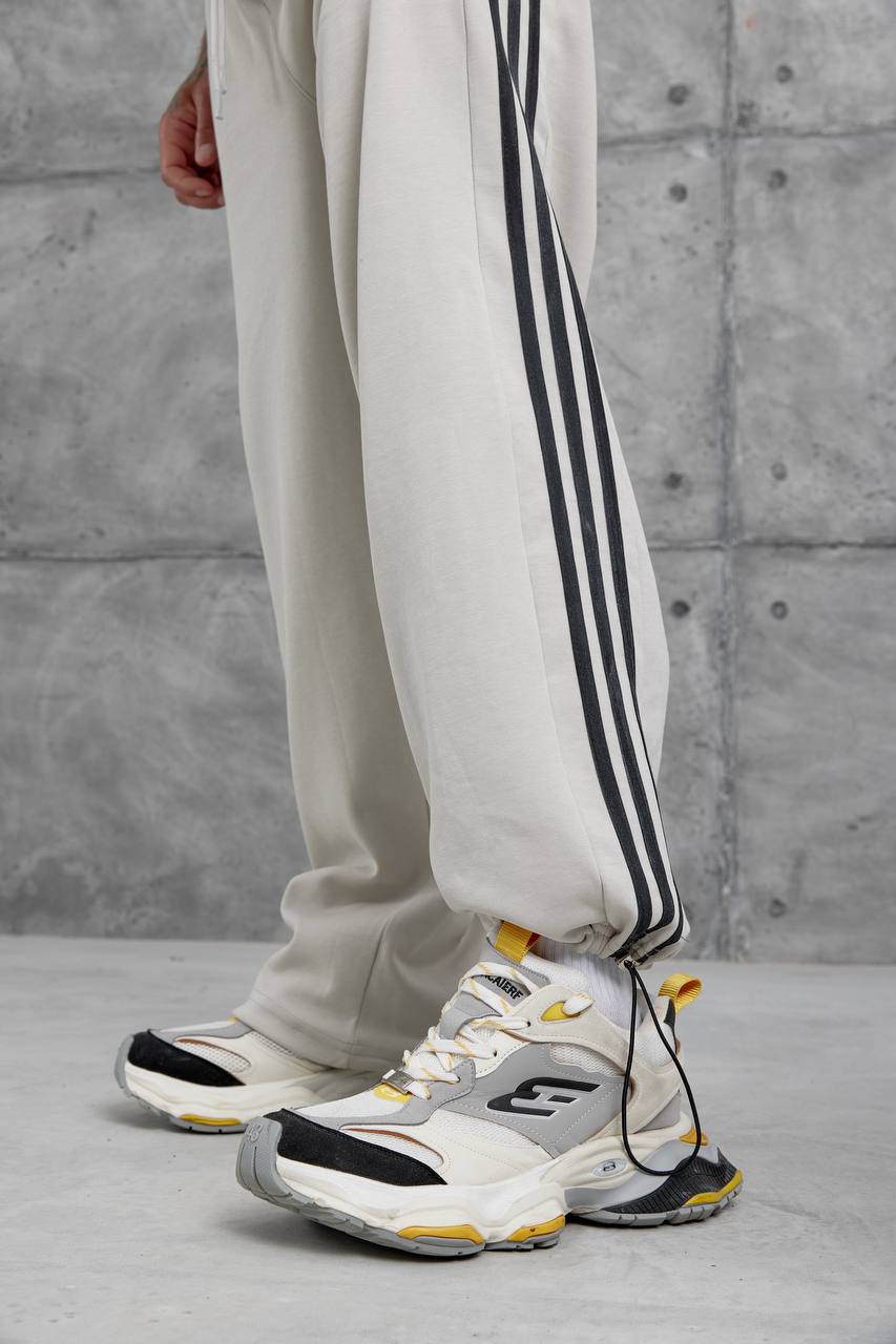 Baggy Side-Stripe Track Pants