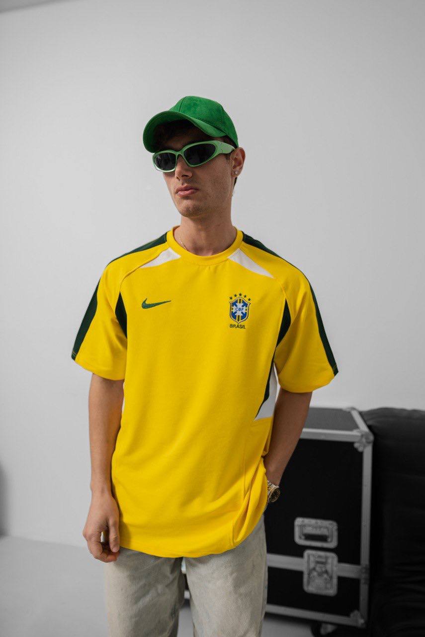 Brazil 2002 Home Jersey - Vintage Football Jersey - Retro Soccer Kit
