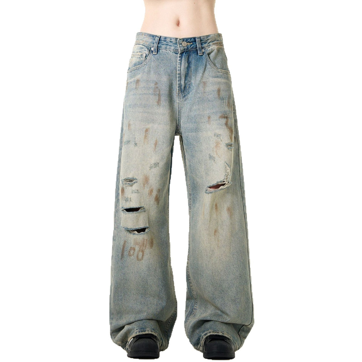 Vintage Ripped Jeans for Men - Summer Collection