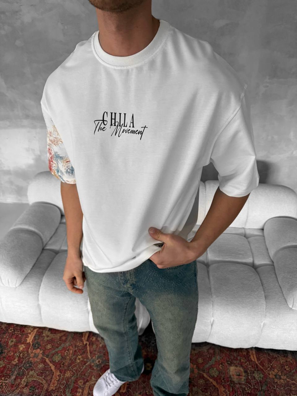 CHILLA The Movement Graphic Cotton Tee