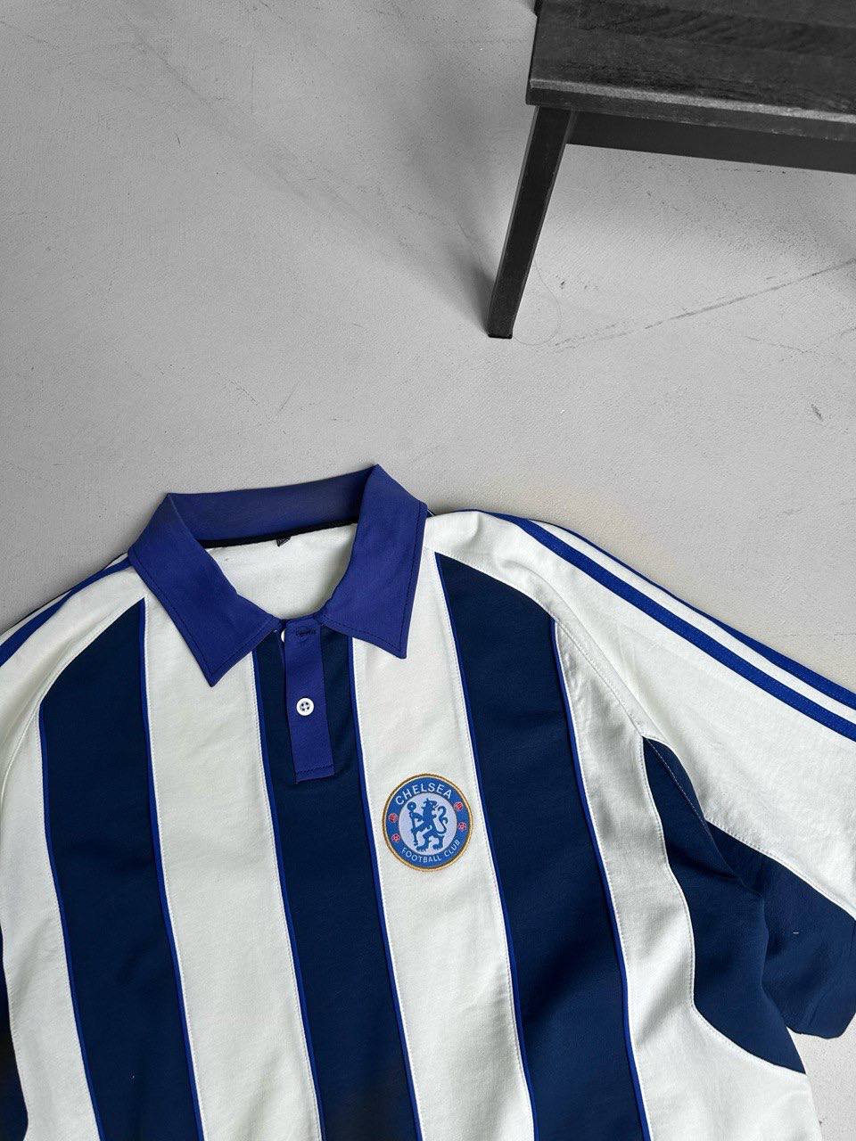 Chelsea FC Polo Shirt - Vintage Football Polo - Retro Soccer Style