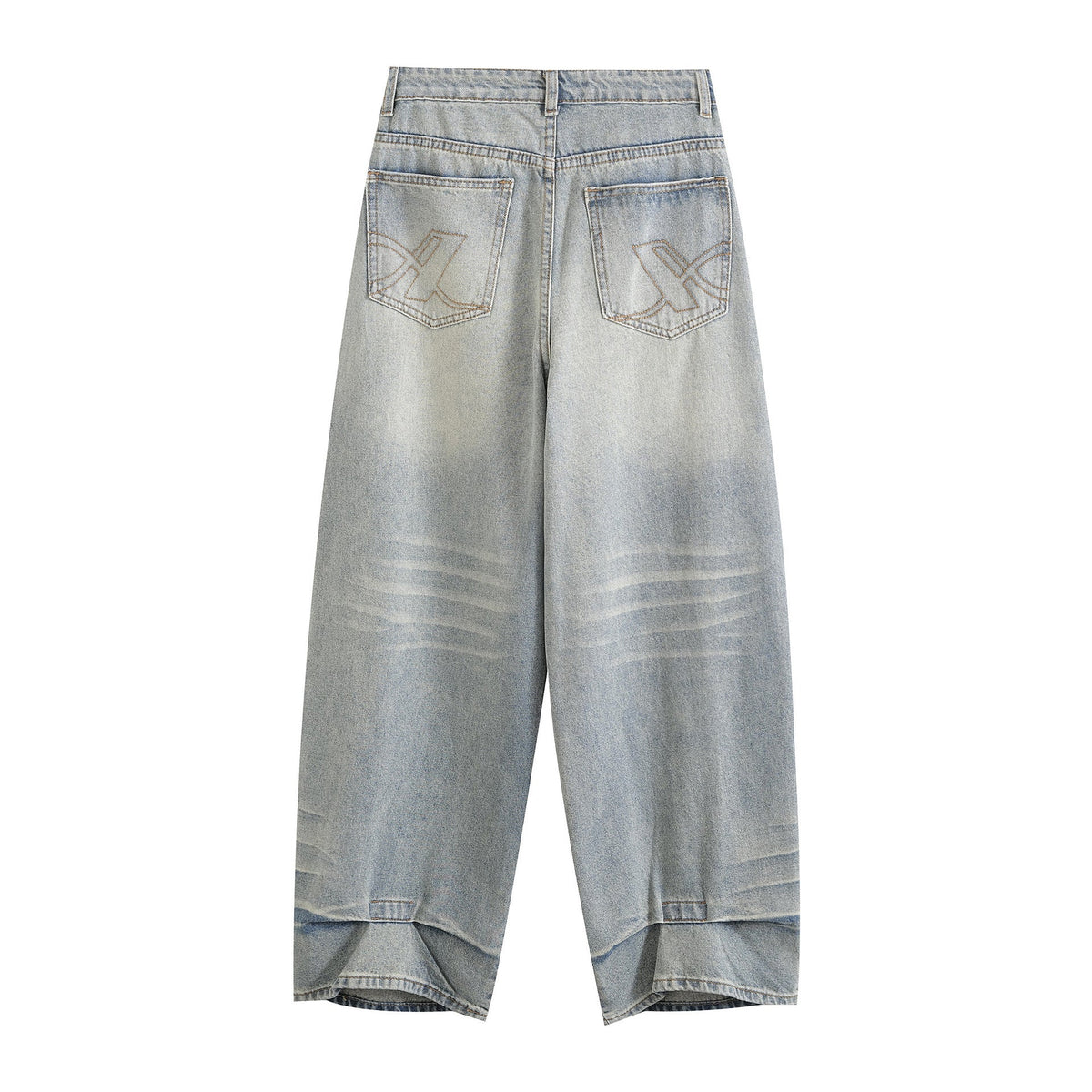 Loose Wide Leg Jeans - Japanese Denim