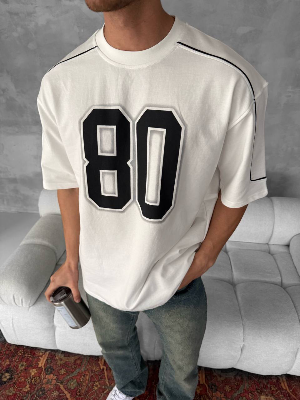 Eighty Unisex Oversize T-Shirt
