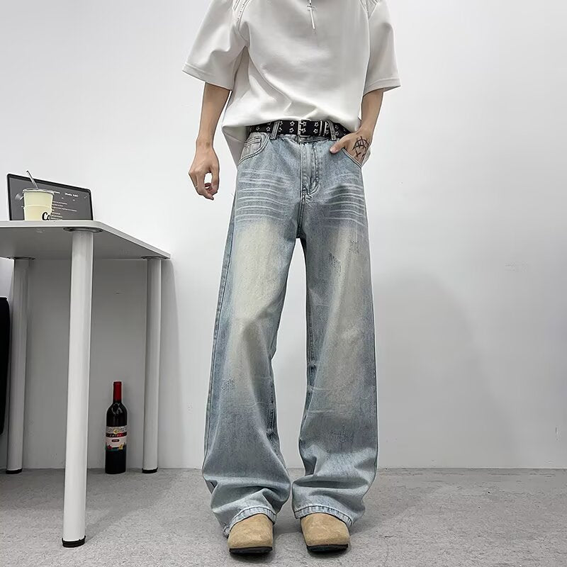Light Blue Summer Jeans - Thin Design