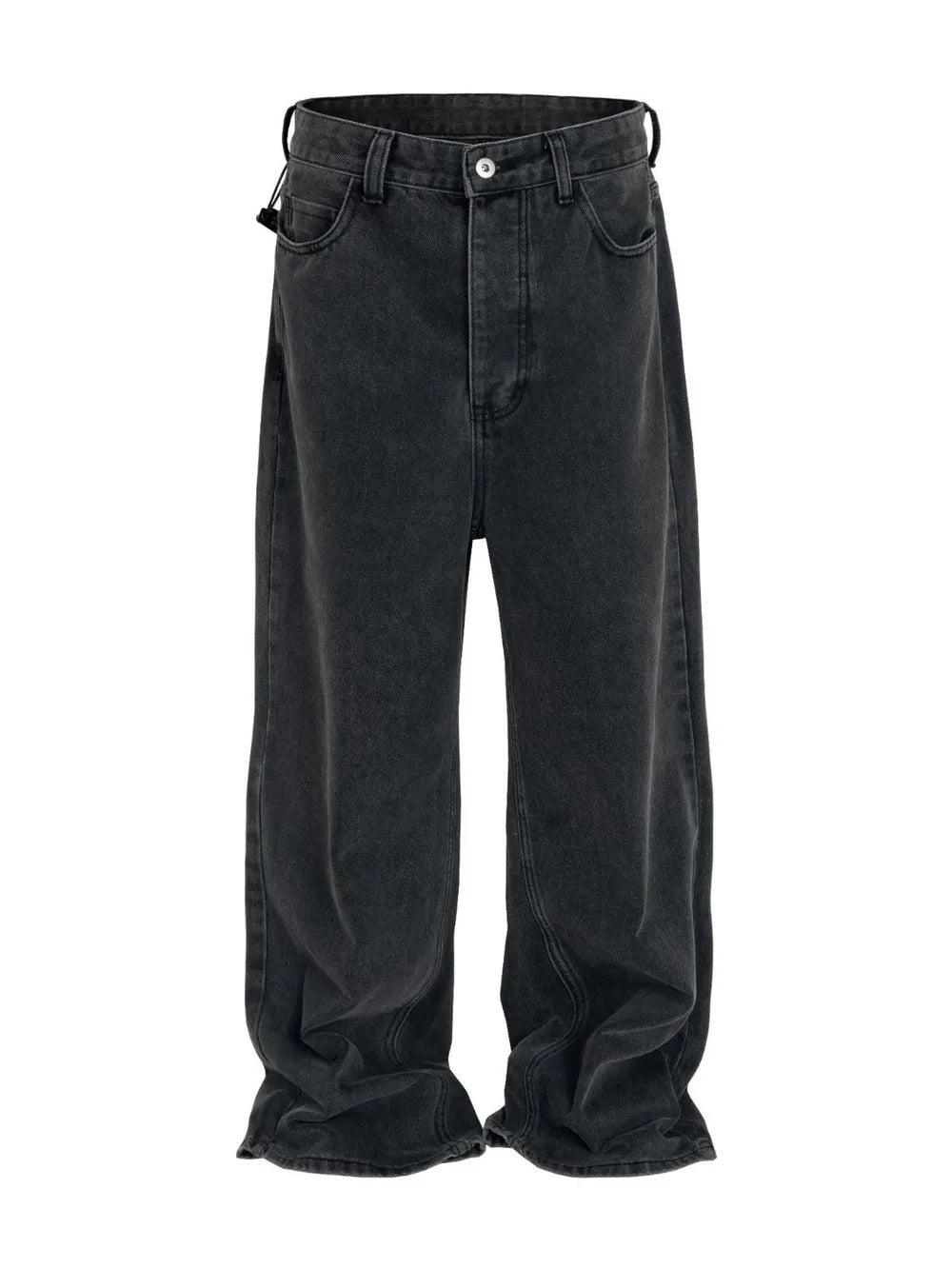 Men's Wide Leg Jeans - Premium Japanese Denim