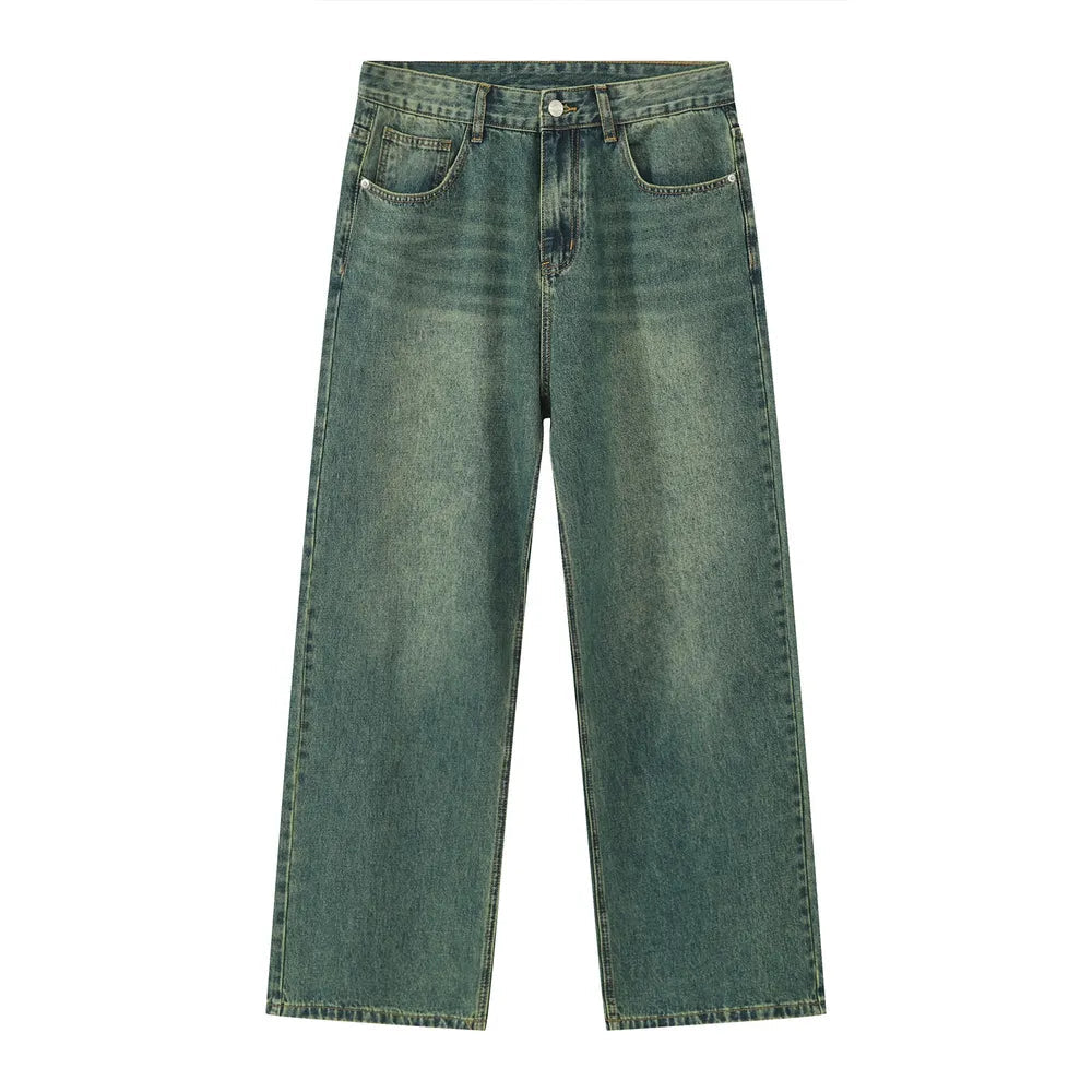 Pocketed Baggy Jeans - Japanese Denim Quality
