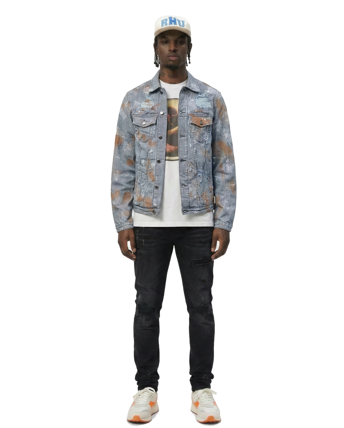 Tywin Pin Stripe Twill Jacket