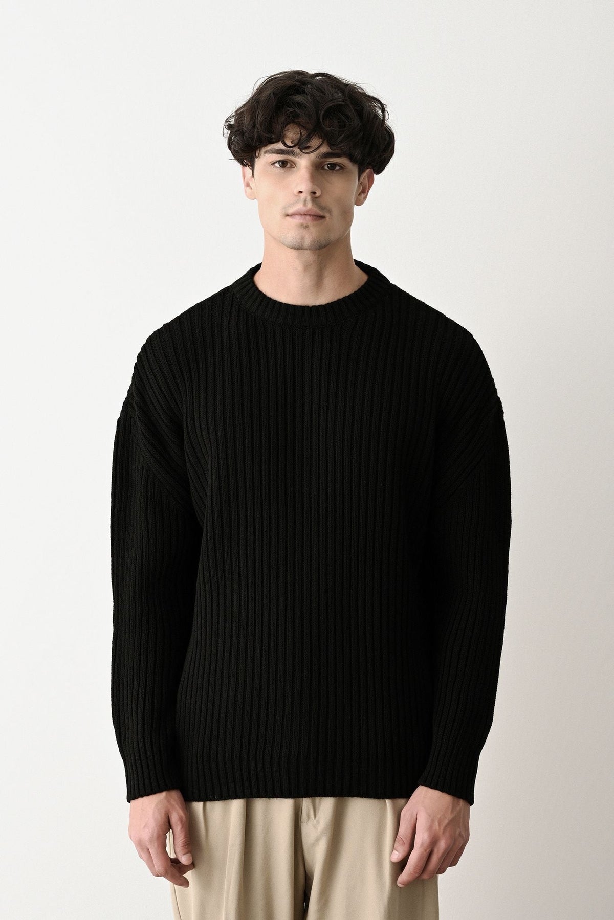 Modern Oversized Knit Sweater