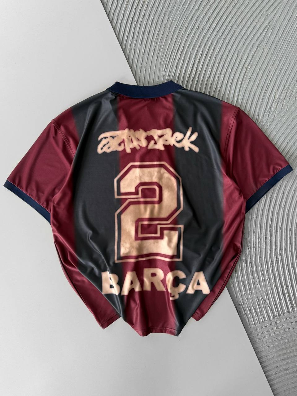 Cactus Jack Gradient Football Jersey Tee – Number 2 Print