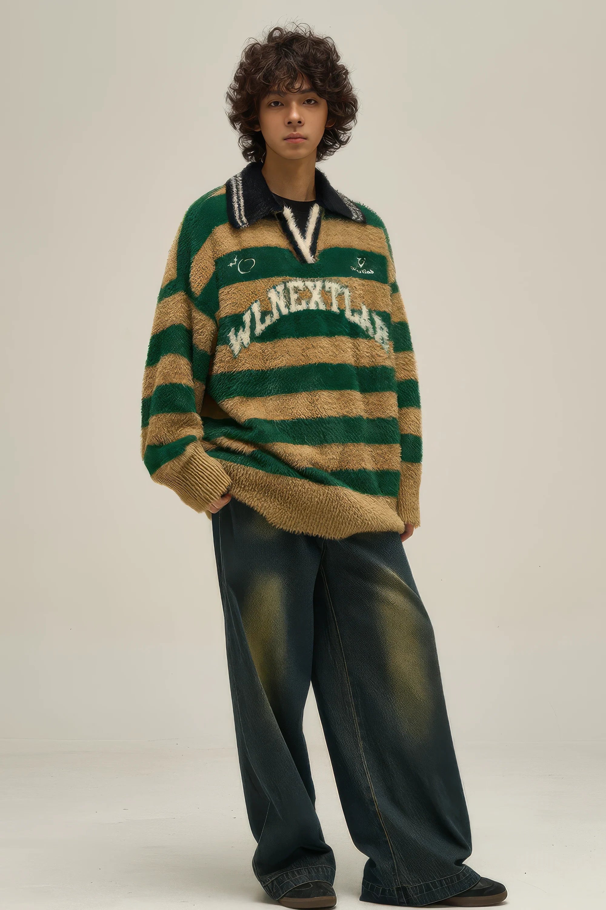 American Style Oversized Knit Sweater