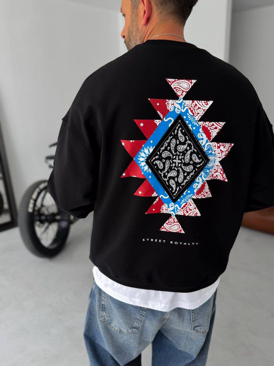 Street Royalty Oversize Sweatshirt