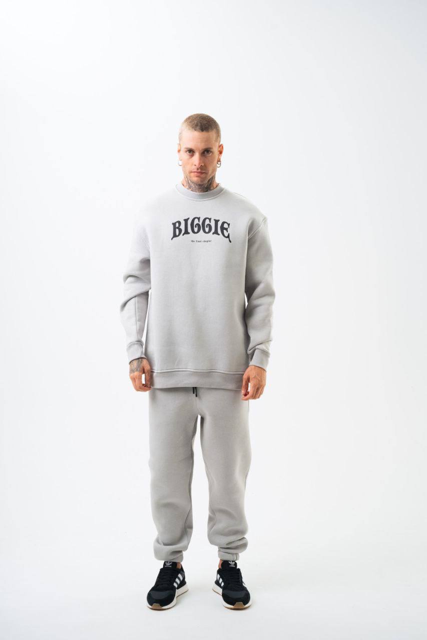 BIGGIE Oversized Sweatshirt – 90s Hip-Hop Legend Tribute Streetwear