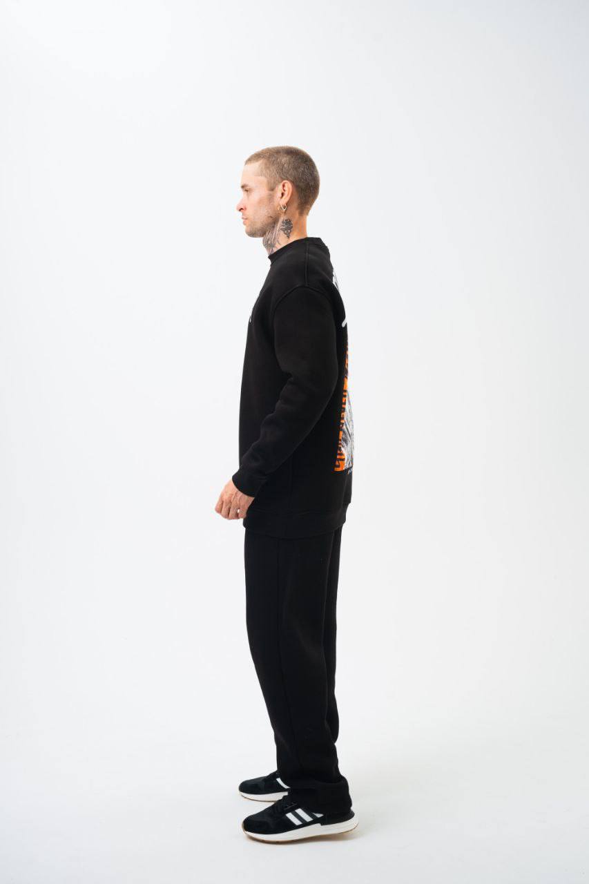 BIGGIE Oversized Sweatshirt – 90s Hip-Hop Legend Tribute Streetwear