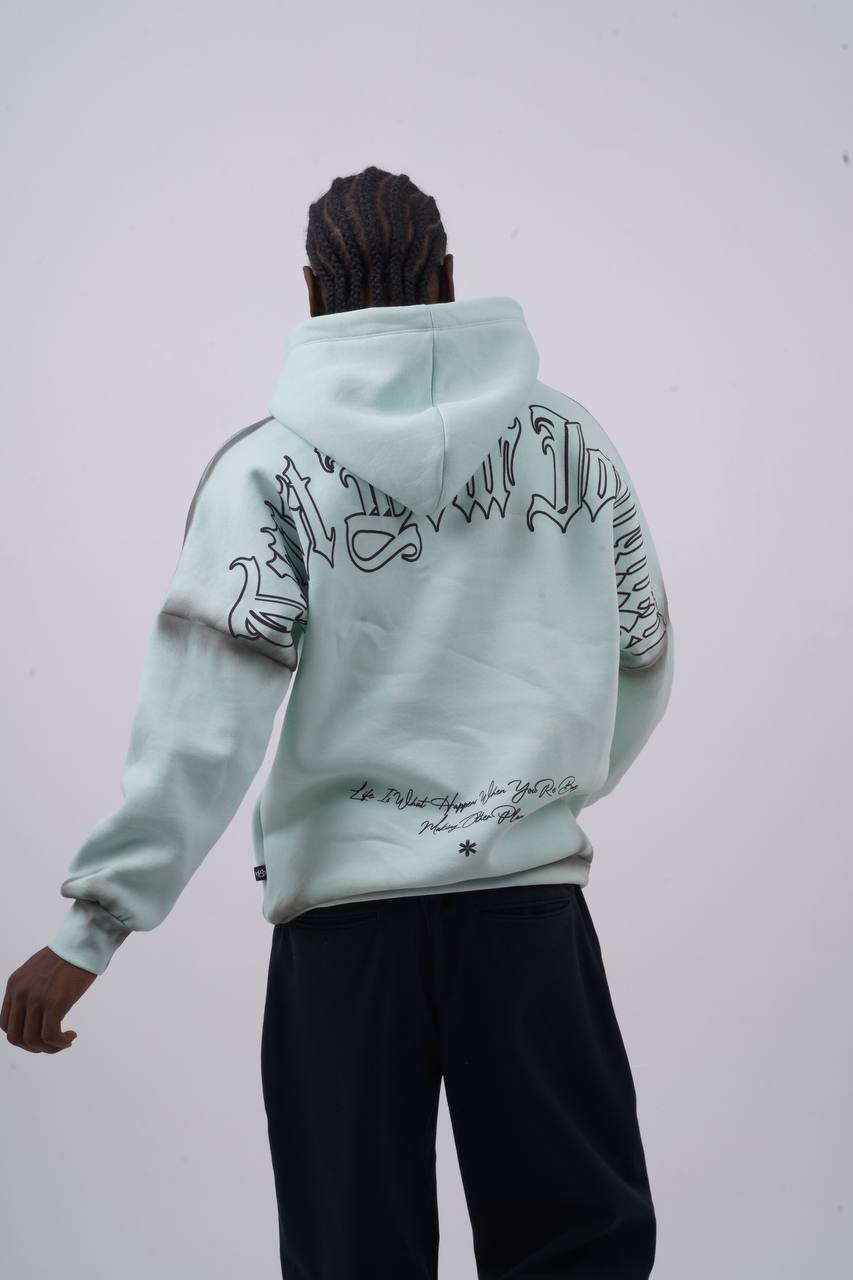 "Trust Your Journey" Gothic Graphic Hoodie