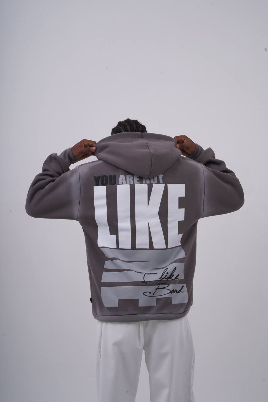 "You Are Not Like" Graphic Hoodie