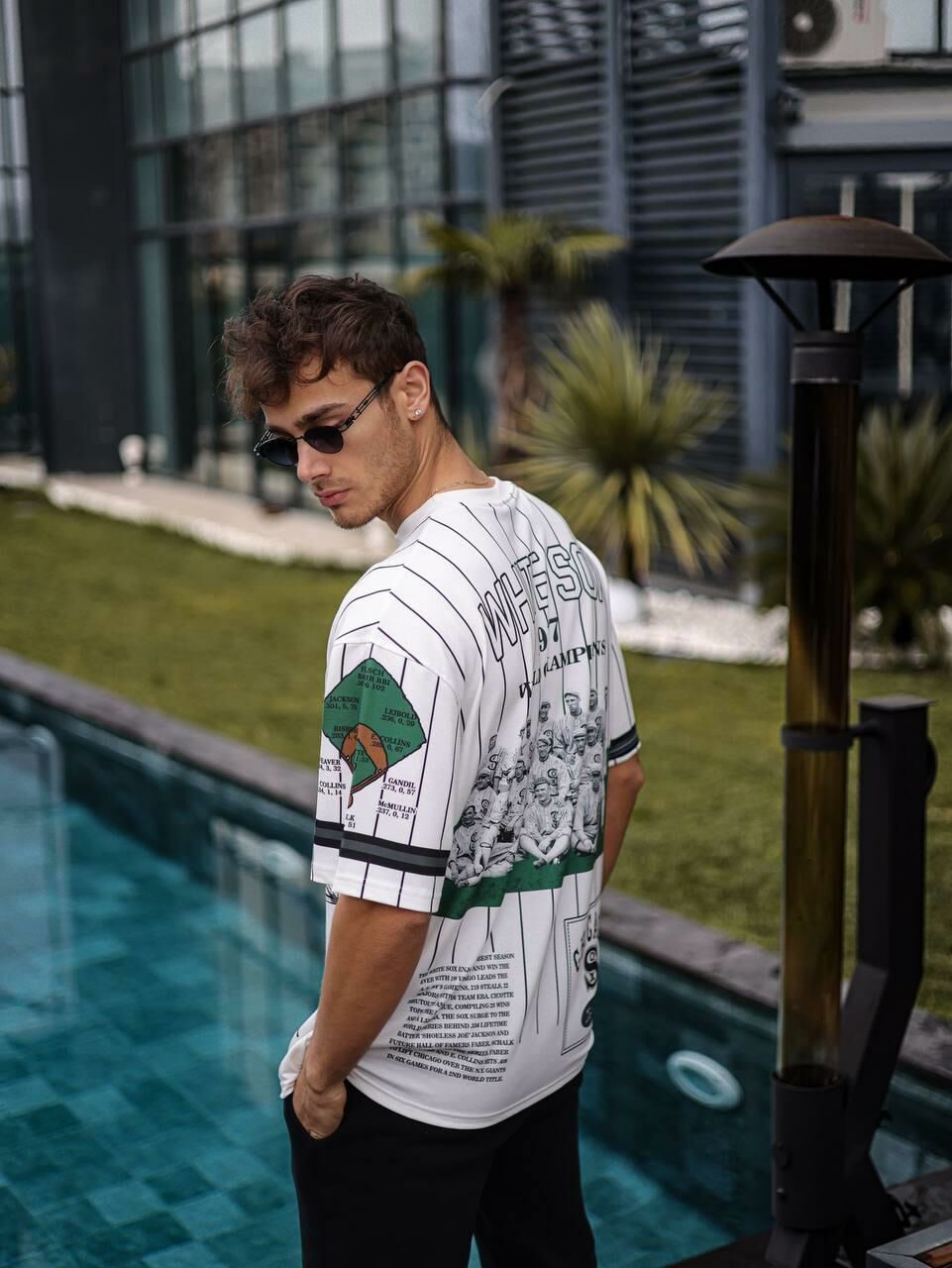 Chicago White Sox 1917 World Champions Vintage Oversized T-Shirt