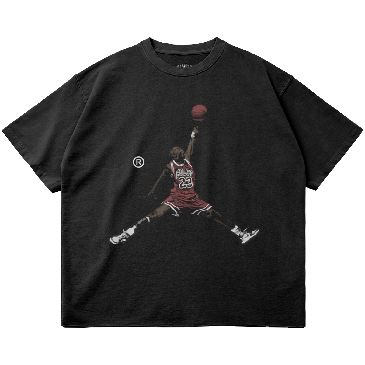 Basketball Garment Dyed Streetwear Tee